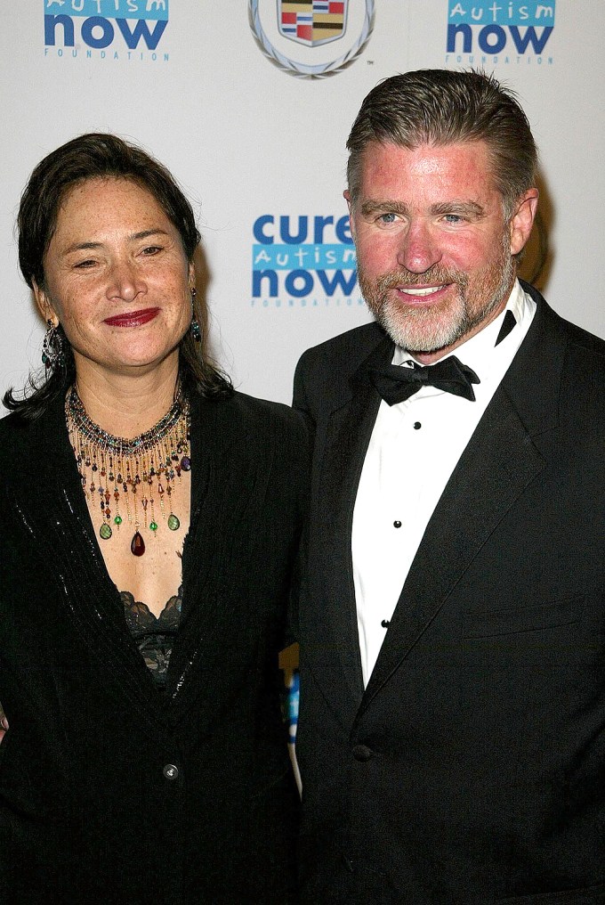 Treat Williams & Pam Van Sant at an event