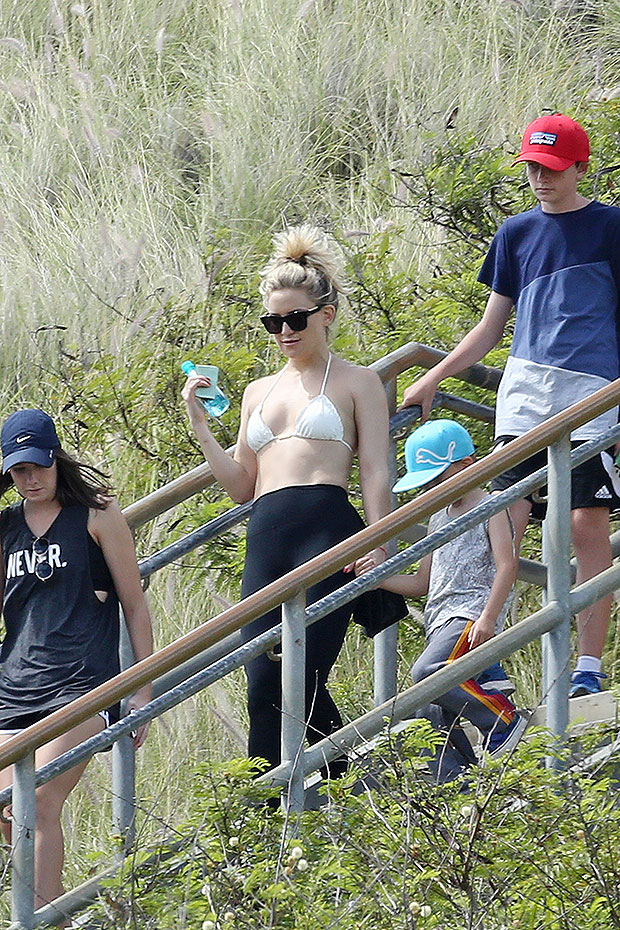 kate hudson kids in italy