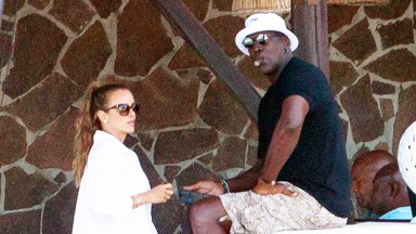michael jordan and wife in italy