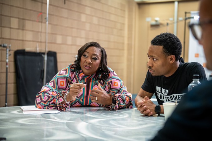 La June Montgomery Tabron & Tyler James Williams