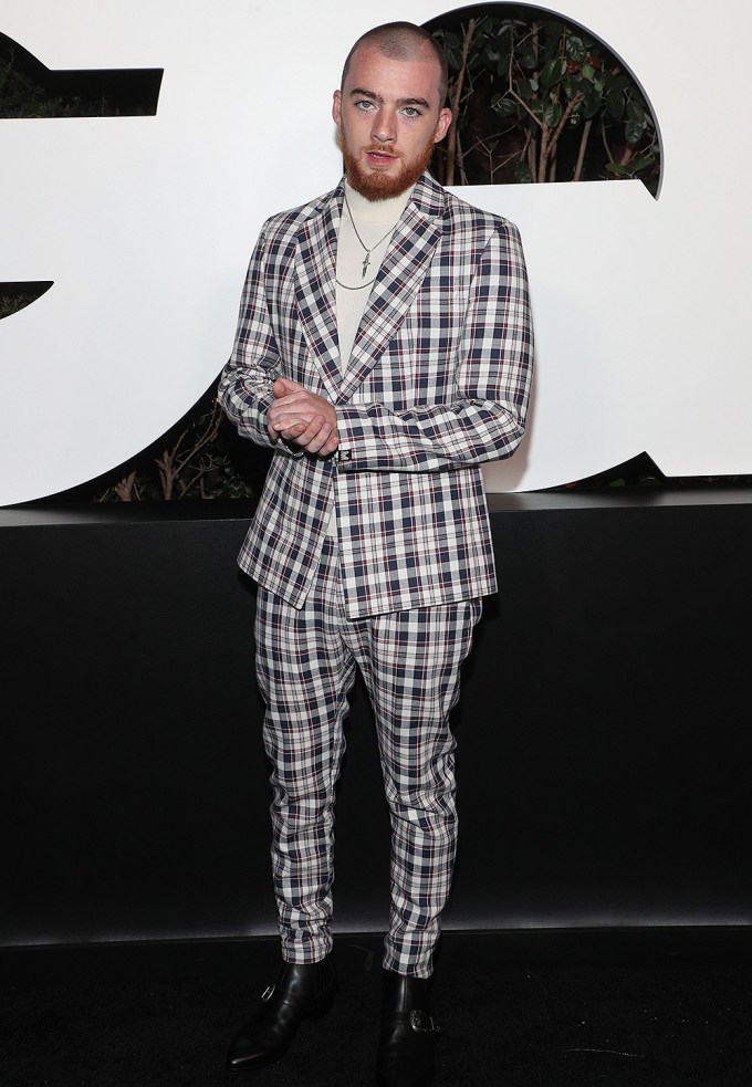 Angus Cloud at a GQ event