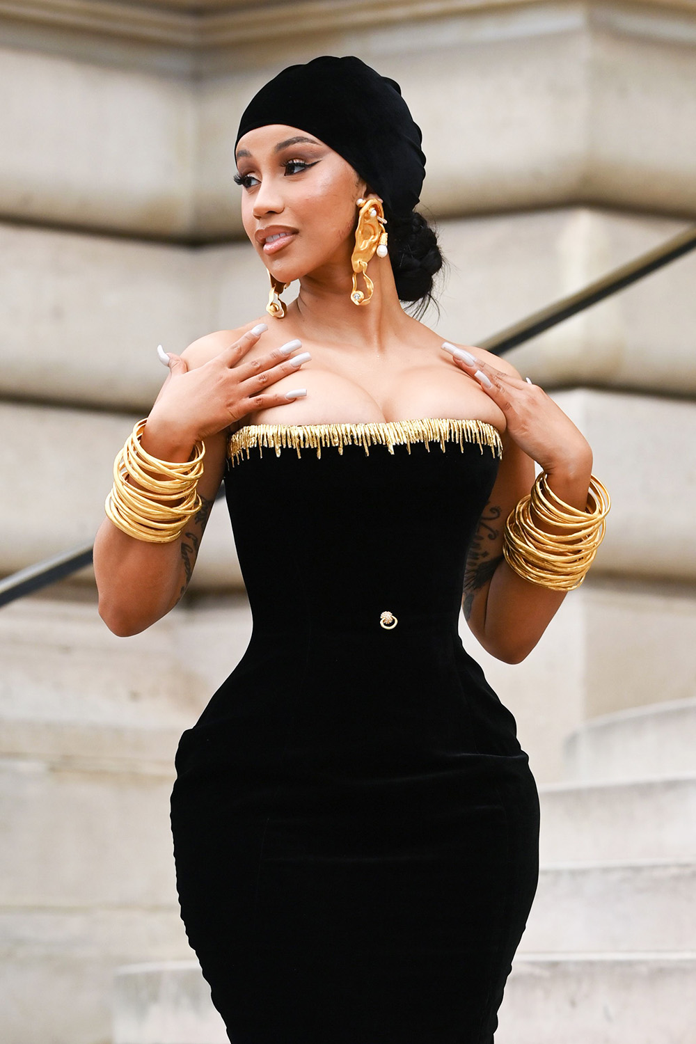 Cardi B
Schiaparelli show, Departures, Fall Winter 2024, Haute Couture Fashion Week, Paris, France - 03 Jul 2023