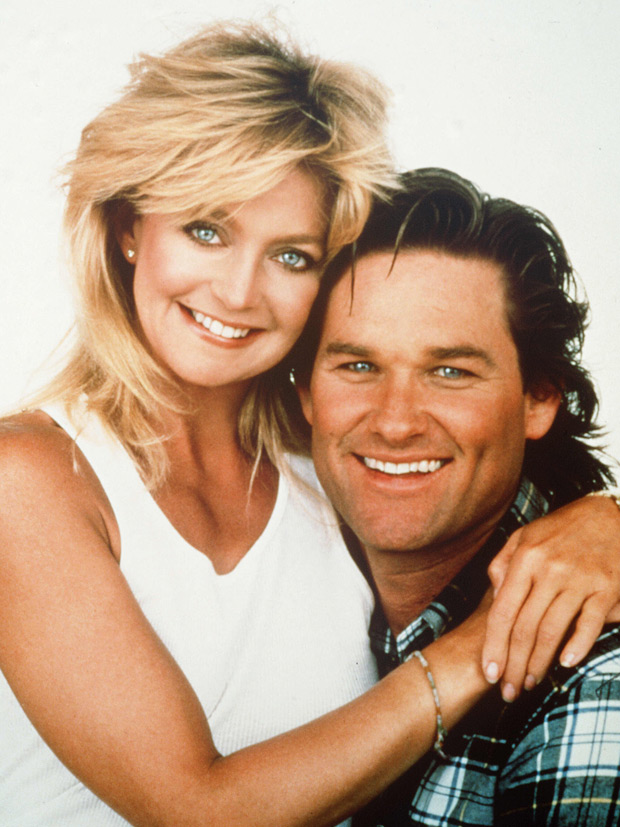 Goldie Hawn and Kurt Russell