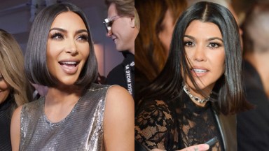 kim kardashian, kourtney kardashian