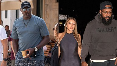 Michael Jordan, Larsa Pippen, Marcus Jordan