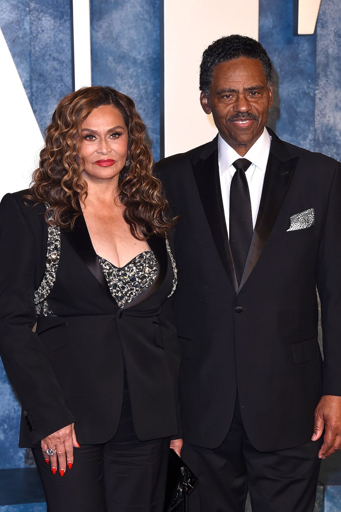 Tina Knowles and Richard Lawson