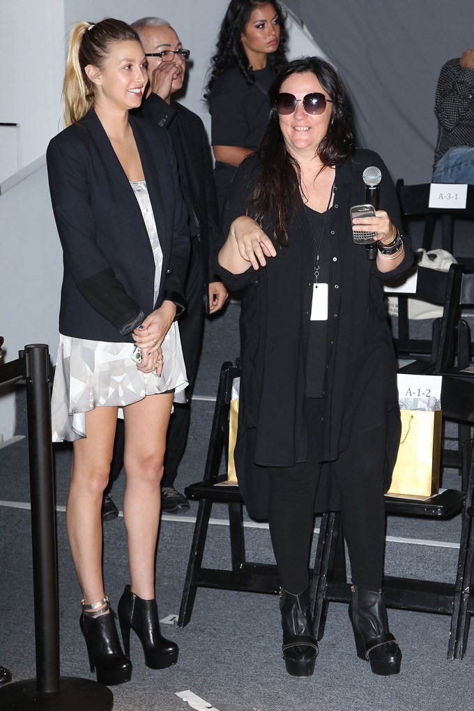 Whitney Port at New York Fashion Week