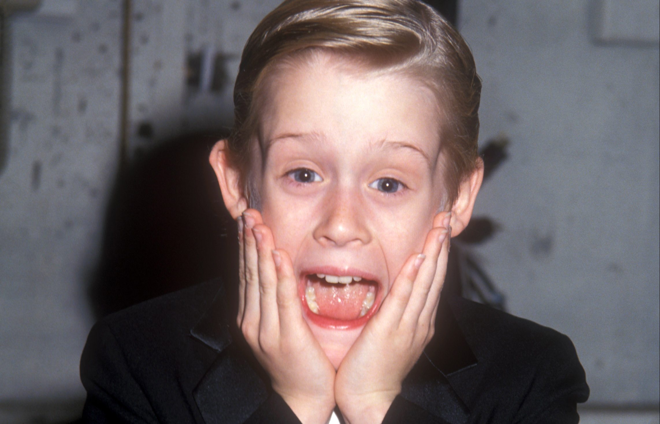 MacCaulay Culkin at the American Comedy Awards at the Shrine Auditoirum in Los Angeles, California in 1991. in Los Angeles, California (Photo by Barry King/WireImage)