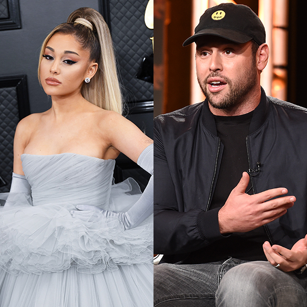 Ariana Grande and Scooter Braun split