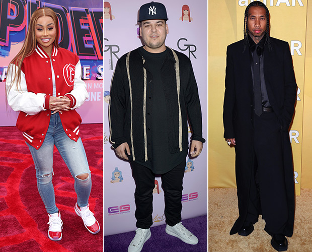 Blac Chyna, Rob Kardashian, Tyga