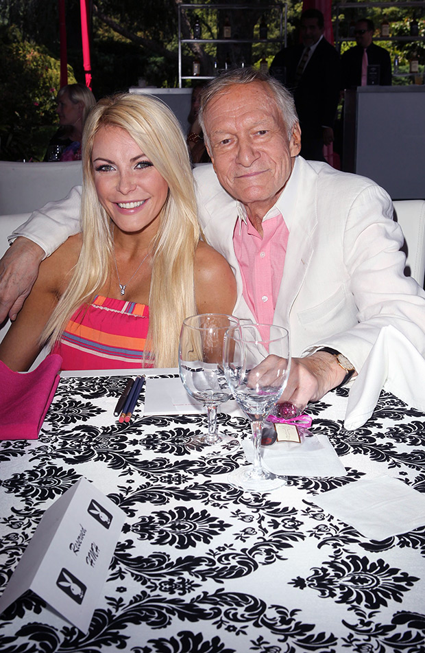 Hugh and Crystal Hefner