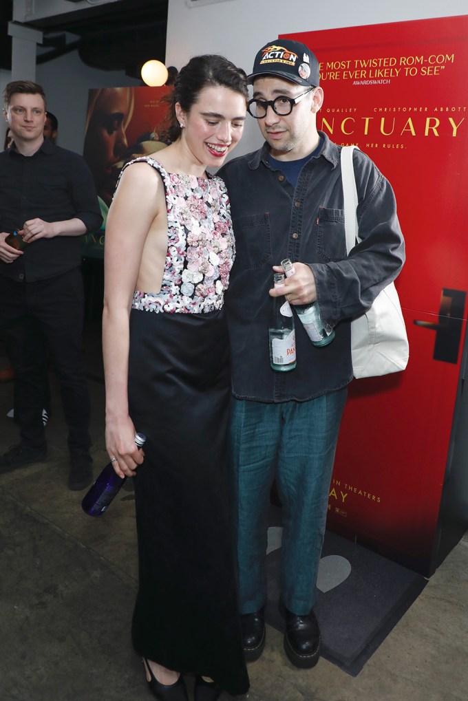 Jack Antonoff & Margaret Qualley Attend a Movie Premiere