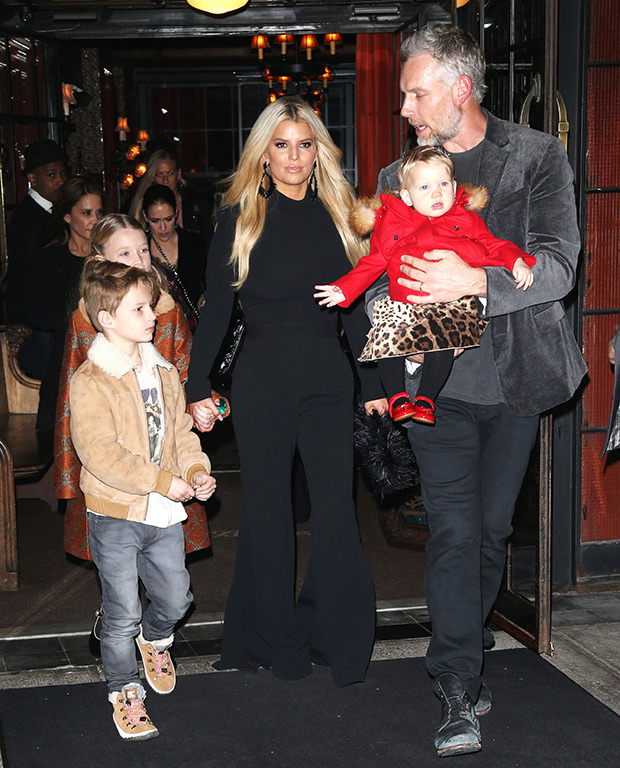 Jessica Simpson, Eric Johnson, Kids