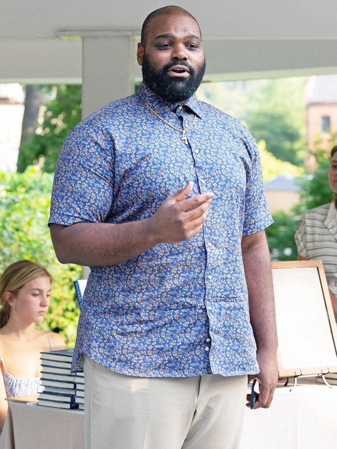 Michael Oher promotes his new book