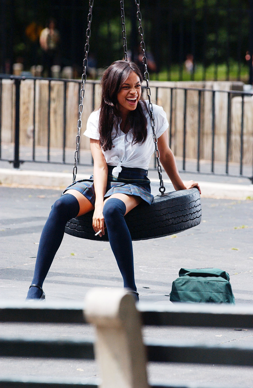 ROSARIO DAWSON
THE 25TH HOUR FILMING IN CENTRAL PARK, NEW YORK, AMERICA - 03 JUN 2002