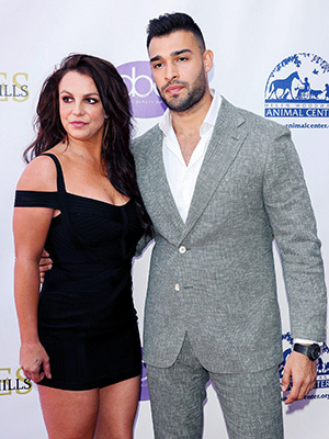 Britney Spears and Sam Asghari