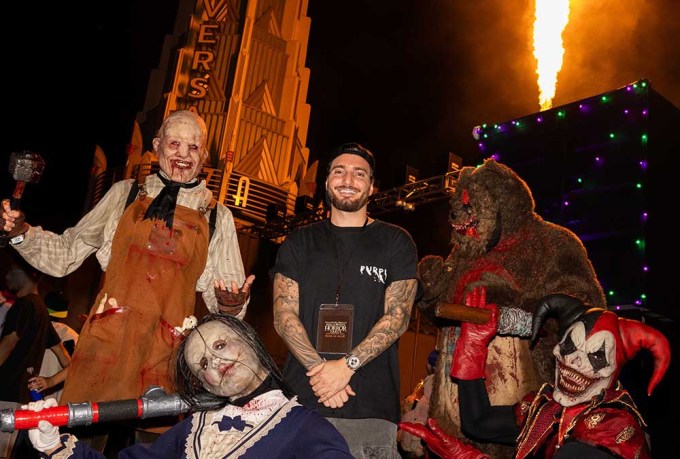 DJ Alesso at Halloween Horror Nights at Universal Studios Hollywood