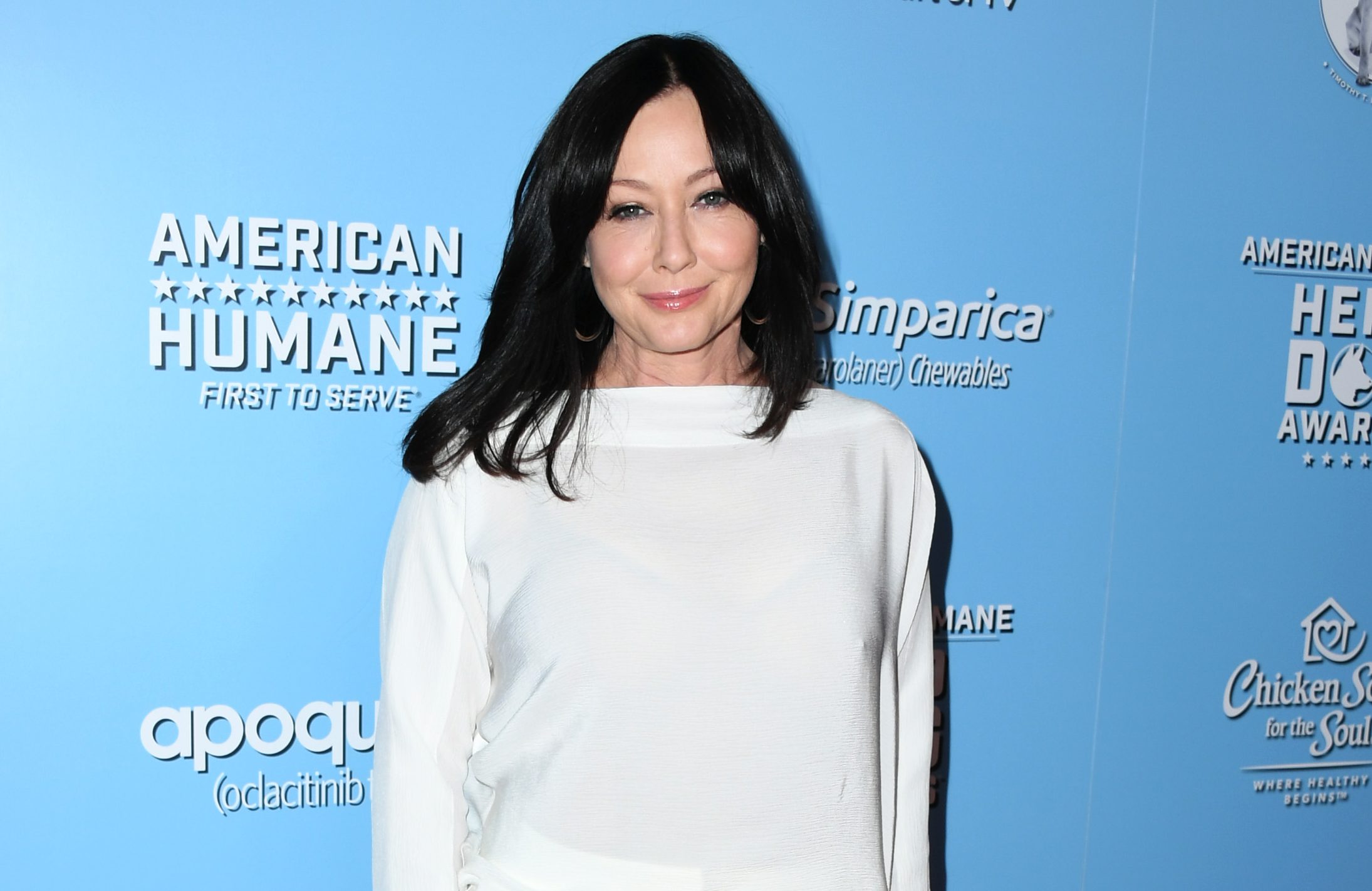 Shannen Doherty attends the 9th Annual American Humane Hero Dog Awards at The Beverly Hilton Hotel on October 05, 2019 in Beverly Hills, California. (Photo by Jon Kopaloff/Getty Images)
