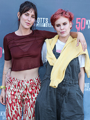 Tallulah and Scout Willis