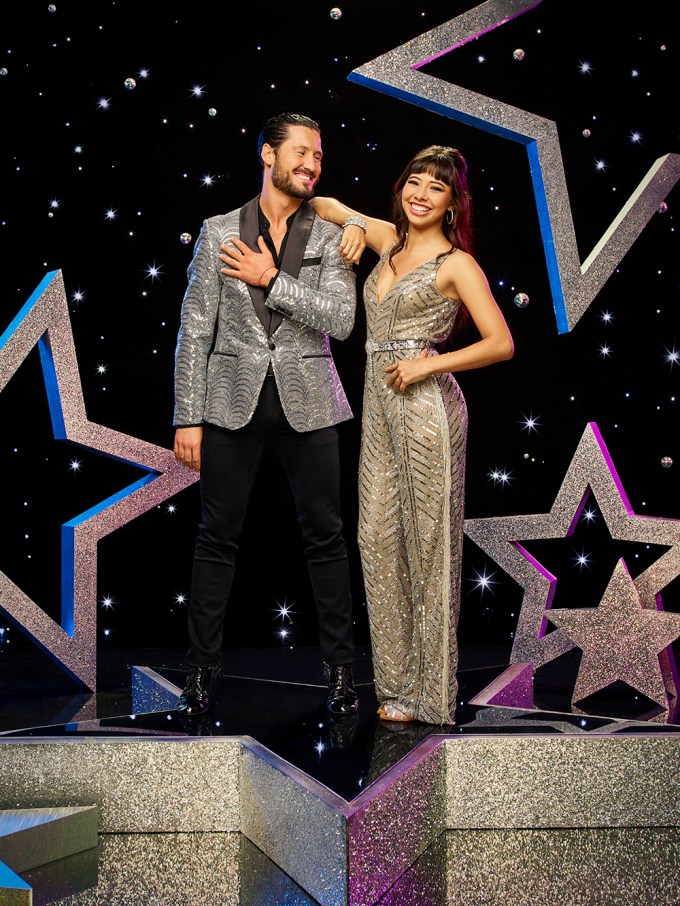 Xochitl Gomez and Val Chmerkovskiy