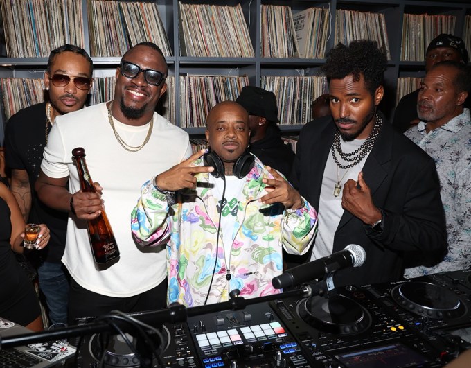 Jermaine Dupri DJ’s Birthday Party in LA