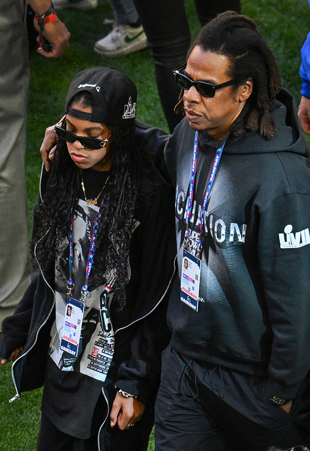 Jay-Z and Blue Ivy Carter