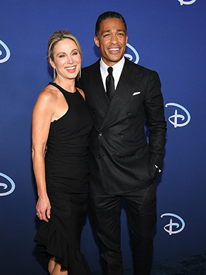 Amy Robach and T.J Holmes