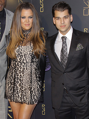 Khloe Kardashian Rob Kardashian