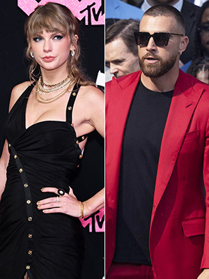 Taylor Swift and Travis Kelce