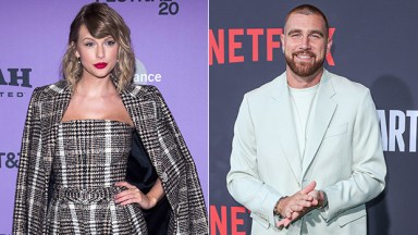 Taylor Swift and Travis Kelce