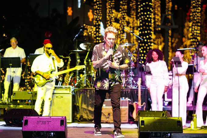 Cheech Marin, Mark McGrath at The Mission Inn Festival of Lights