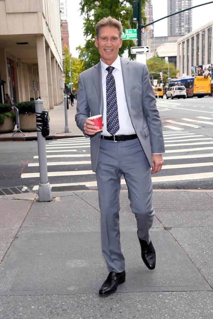 Gerry Turner Of `The Golden Bachelor` Takes A Coffee Break