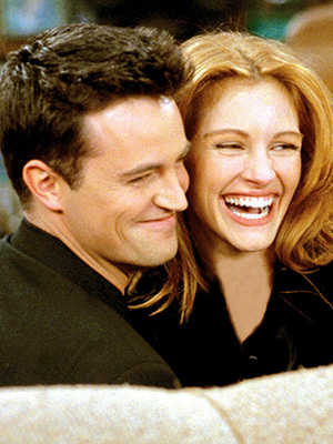Matthew Perry and Julia Roberts