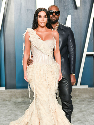 Kim Kardashian and Kanye West