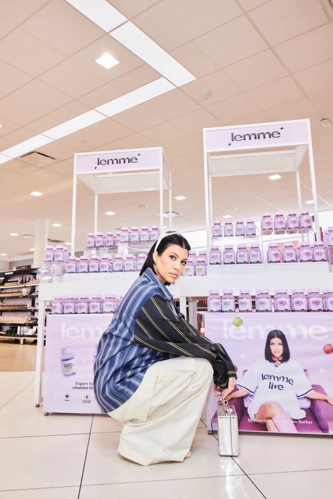 Kourtney Kardashian Barker at Ulta Beauty for LEMME