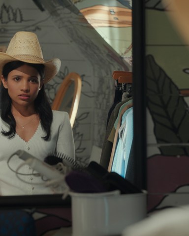 My Life with the Walter Boys. Nikki Rodriguez as Jackie in episode 109 of My Life with the Walter Boys. Cr. Courtesy of Netflix/© 2023 Netflix, Inc.