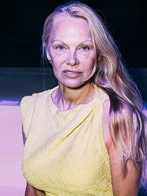 Pamela Anderson in Paris