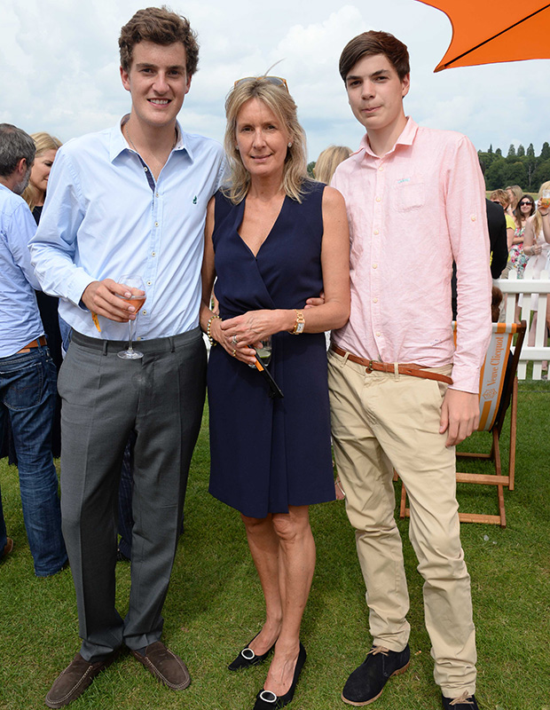 Peregrine Pearson and his family