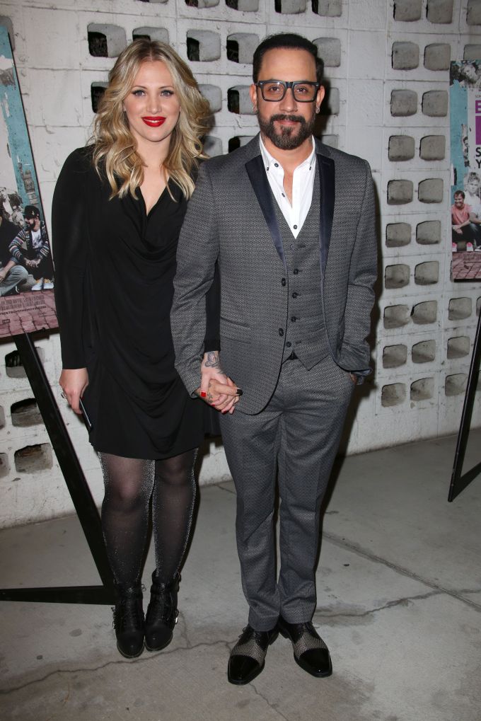 A.J. McLean and Rochelle DeAnna Karidis