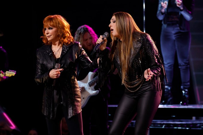 Reba McEntire and Jacquie Roar