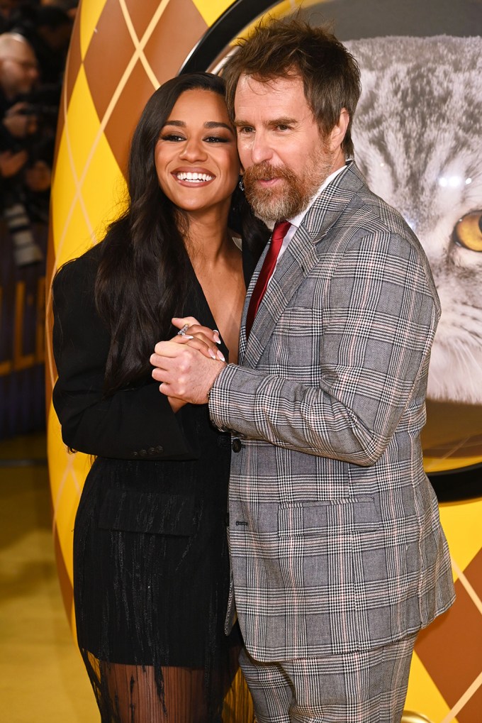 Ariana DeBose and Sam Rockwell