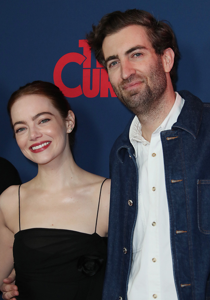 Emma Stone and Dave McCary