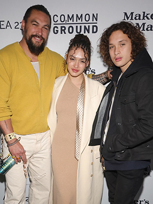 Jason Momoa, Lola and Nakoa-Wolf Momoa