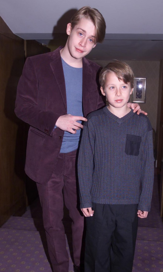 Macaulay Culkin With Rory Culkin in 2000