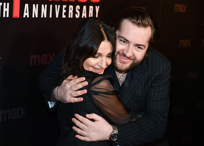 Michael Gandolfini and Kathrine Narducci