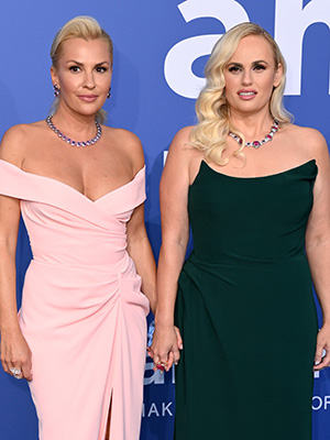 Ramona Agruma and Rebel Wilson