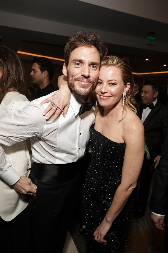 Sam Claflin and Elizabeth Banks