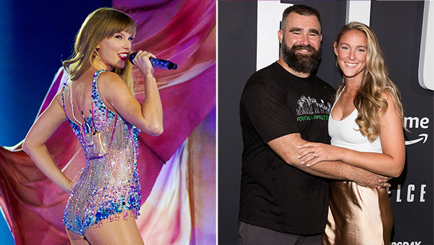 Taylor Swift Jason Kelce Kylie Kelce