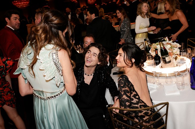 Timothée Chalamet and Kylie Jenner