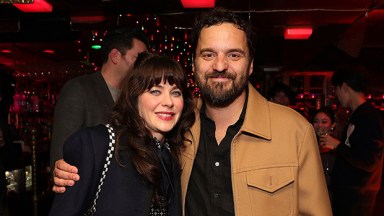 Zooey Deschanel and Jake Johnson Have a Mini 'New Girl' Reunion